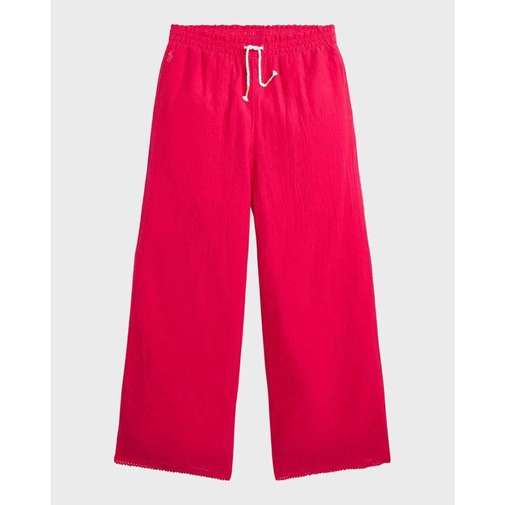 Polo Ralph Lauren Girls Pink Cotton Pants Size 14